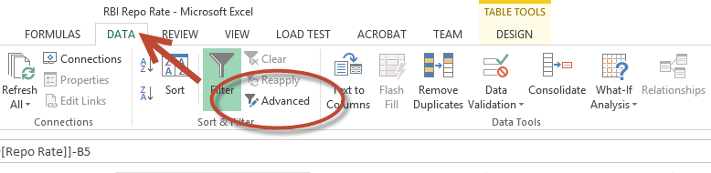 Using Advanced Filters to Delete Duplicate Excel Worksheet Data Cells