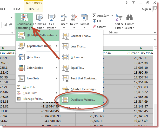Using Conditional Formatting in Office Excel 13